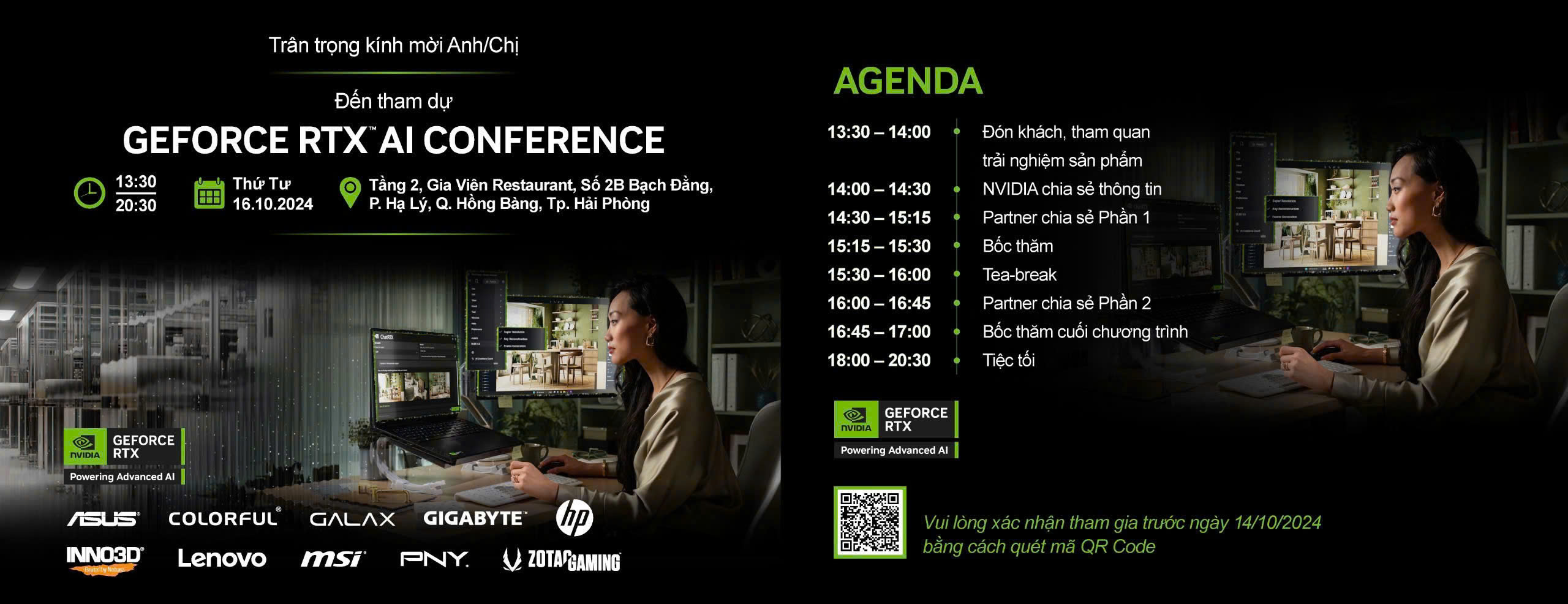 Công Ty Cổ Phần Công Nghệ TMT Tham Gia Sự Kiện GEFORCE RTX AI CONFERENCE