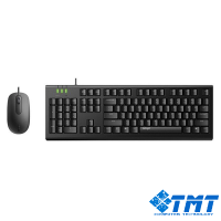 Bộ bàn phím chuột vi tính có dây Rapoo X120PRO - USB